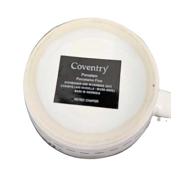 Conventry Retro Camper “It’s all about the journey” 18 Oz Porcelain Mug - "S" - Picture 7 of 16